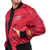 San Francisco 49Ers NFL Mens Camo Bomber Jacket