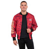 San Francisco 49Ers NFL Mens Camo Bomber Jacket