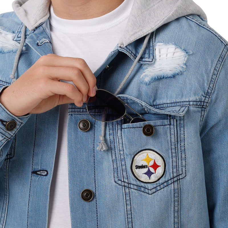 Steelers hot sale denim jacket