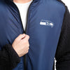 Seattle Seahawks NFL Mens Sherpa Soft Zip Up Jacket