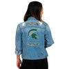 Michigan State Spartans NCAA Womens Denim Days Jacket