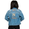 Navy Midshipmen NCAA Womens Denim Days Jacket