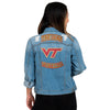 Virginia Tech Hokies NCAA Womens Denim Days Jacket