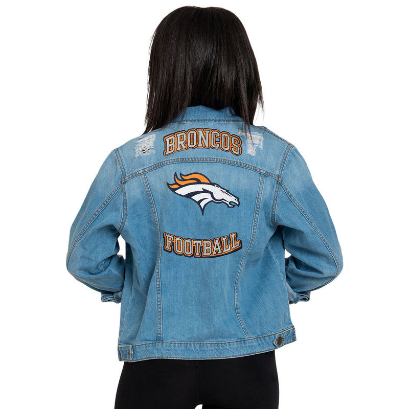 women's denver broncos vest