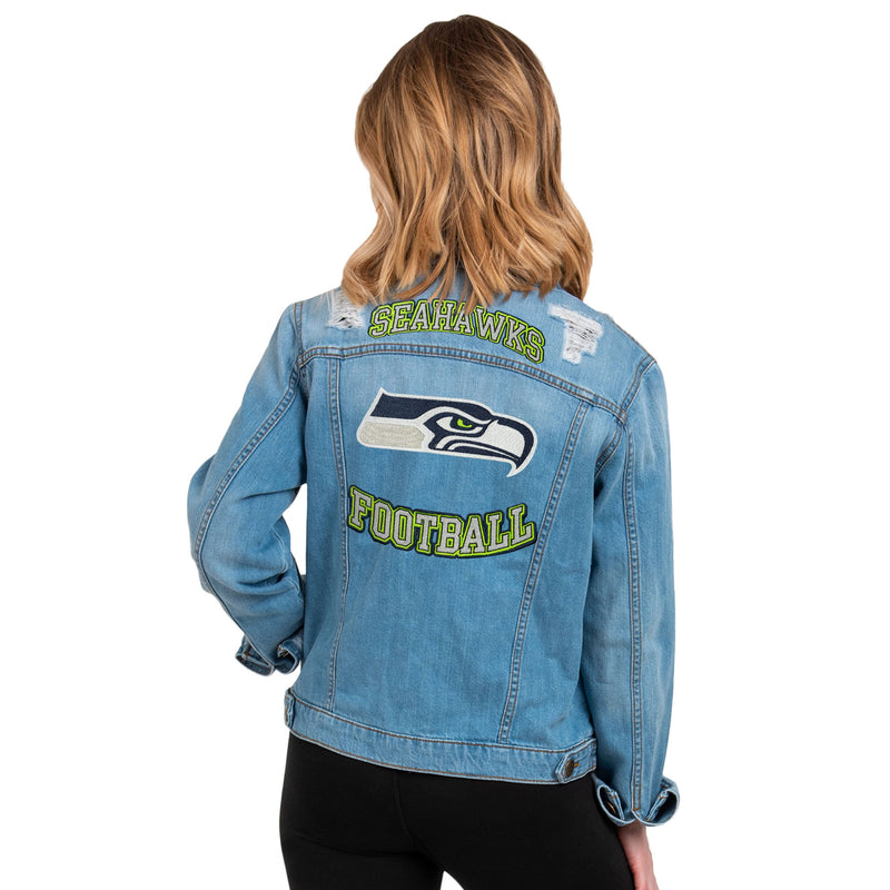 seahawks denim jacket