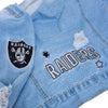 Las Vegas Raiders NFL Womens Denim Jacket