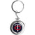 Minnesota Twins MLB Baseball Spinner Keychain