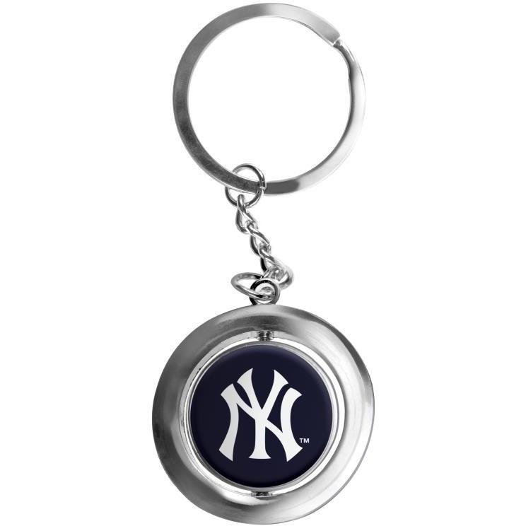 New** and Improved! New York Yankee Jersey Double Sided Keychain