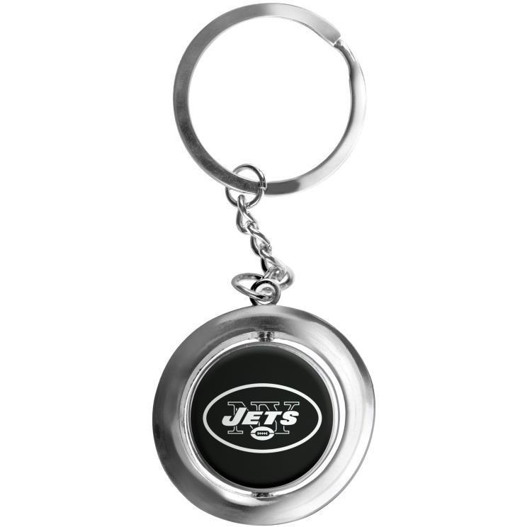 New York Jets Rubber Key Ring NFL Keychain