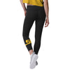 LSU Tigers NCAA Womens Calf Logo Black Leggings