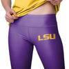 LSU Tigers NCAA Womens Solid Big Wordmark Leggings