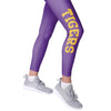 LSU Tigers NCAA Womens Solid Big Wordmark Leggings