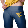 West Virginia Mountaineers NCAA Womens Solid Big Wordmark Leggings