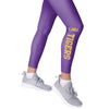 LSU Tigers NCAA Womens Solid Wordmark Leggings