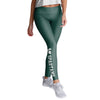 Michigan State Spartans NCAA Womens Solid Wordmark Leggings