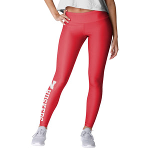 Nebraska Cornhuskers NCAA Womens Solid Wordmark Leggings
