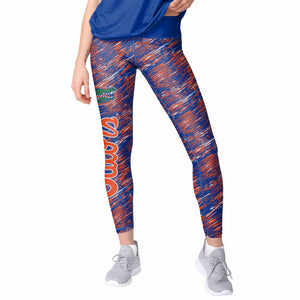 Florida Gators NCAA Womens Static Rain Leggings
