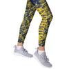 Michigan Wolverines NCAA Womens Static Rain Leggings