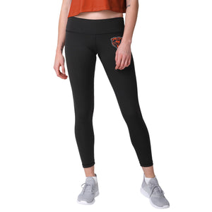 Chicago Bears NFL Womens Calf Logo Black Leggings