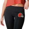 Cleveland Browns NFL Womens Calf Logo Black Leggings