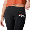 Denver Broncos NFL Womens Calf Logo Black Leggings