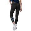 Dallas Cowboys NFL Womens Calf Logo Black Leggings