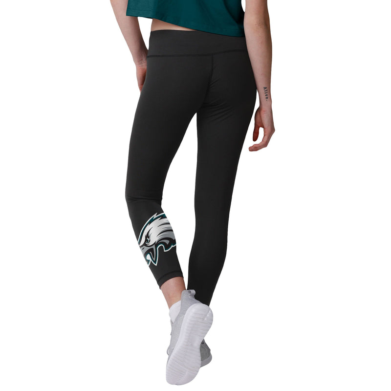 Philadelphia Eagles Fanatics Branded Women's Wordmark Stacked Leggings -  Black