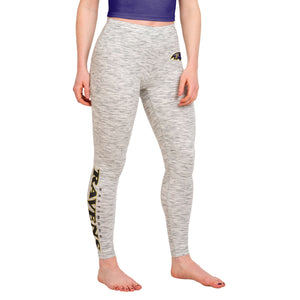 Baltimore Ravens NFL Womens Gray Leggings