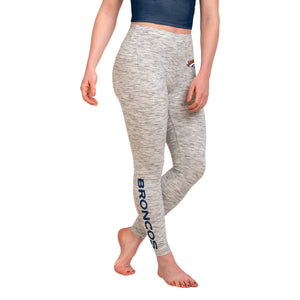 Denver Broncos NFL Womens Gray Leggings