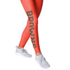 Cleveland Browns NFL Womens Solid Big Wordmark Leggings