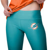 Miami Dolphins NFL Womens Solid Big Wordmark Leggings