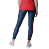 New England Patriots NFL Womens Solid Big Wordmark Leggings