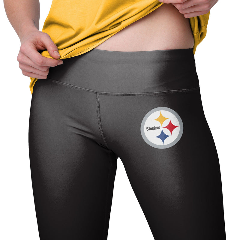 FOCO Pittsburgh Steelers Women's Tie Dye Leggings 22 / M