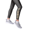 New Orleans Saints NFL Womens Solid Wordmark Leggings