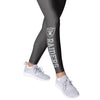 Las Vegas Raiders NFL Womens Solid Wordmark Leggings