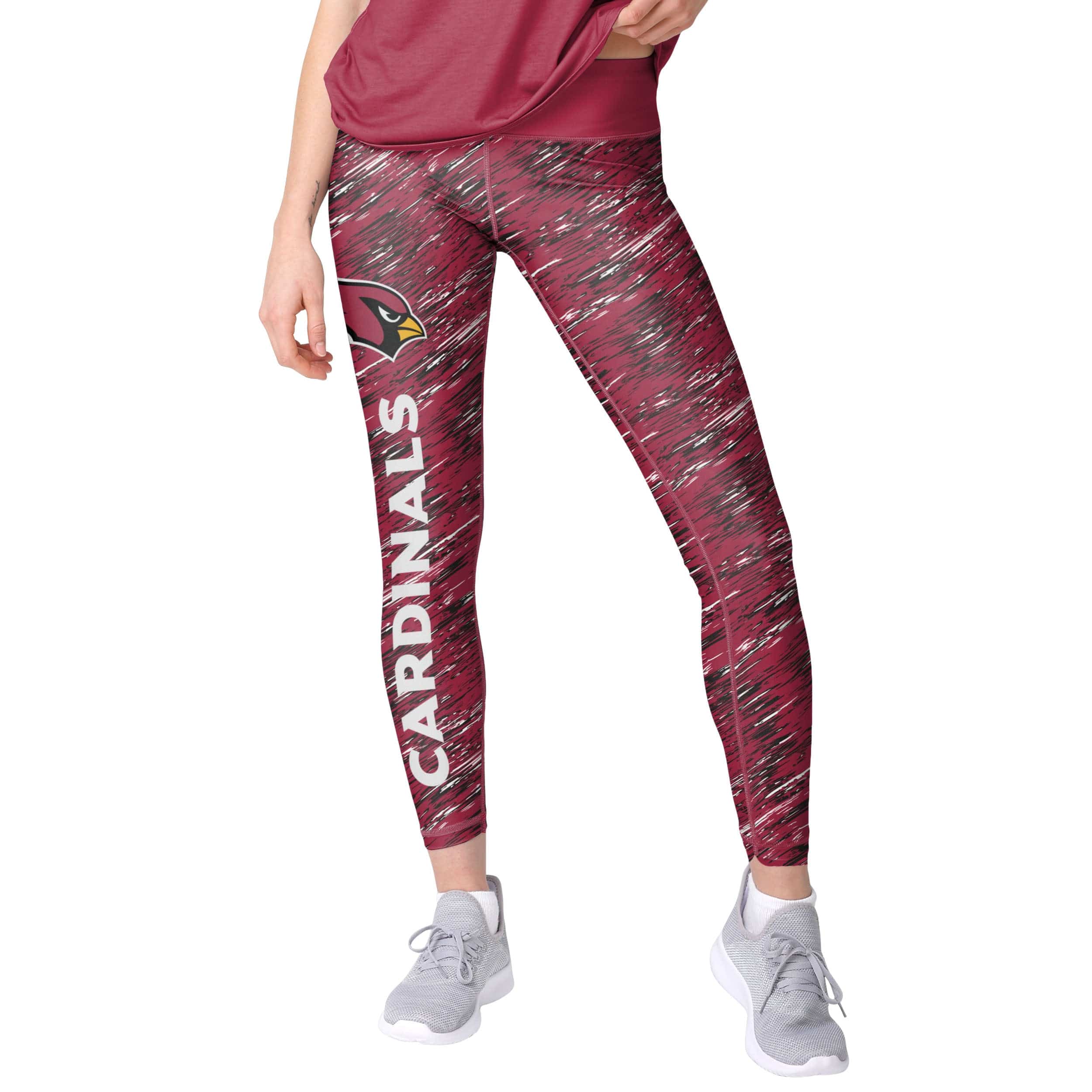 Arizona Cardinals NFL Summer Flower Leggings, Football Leggings