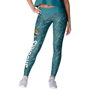 Jacksonville Jaguars NFL Womens Static Rain Leggings