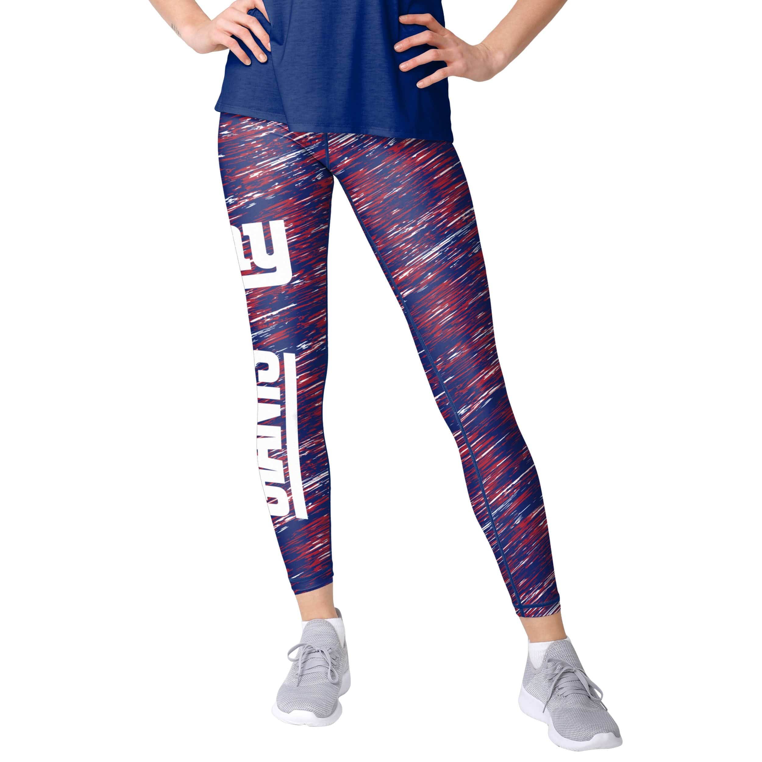 FOCO New York Giants Women's Static Rain Leggings - Royal