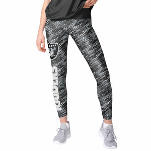 Las Vegas Raiders NFL Womens Static Rain Leggings