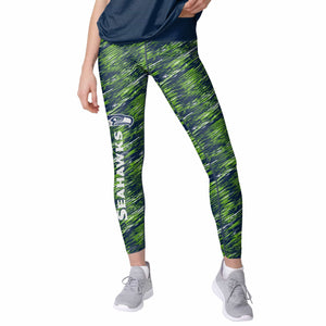 Seattle Seahawks NFL Womens Static Rain Leggings