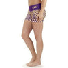 Womens Thematic Fun Print Bootie Shorts LSU Tigers