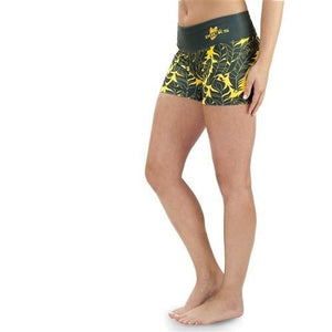 Womens Thematic Fun Print Bootie Shorts Oregon Ducks