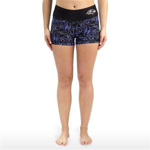 NFL 2014 Womens Thematic Fun Print Bootie Shorts Baltimore Ravens