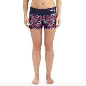 NFL 2014 Womens Thematic Fun Print Bootie Shorts New England Patriots