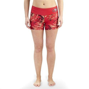 NFL 2014 Womens Thematic Fun Print Bootie Shorts San Francisco 49ers