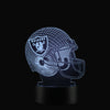 Las Vegas Raiders NFL Helmet Desk Light