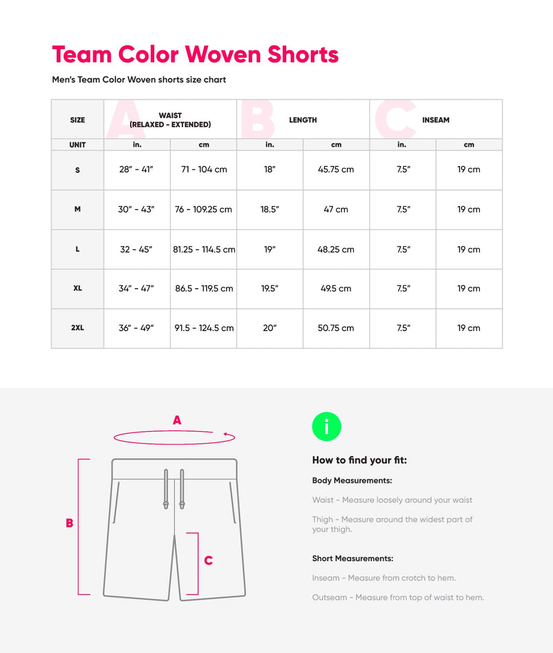 Seattle Seahawks NFL Mens Team Color Woven Shorts