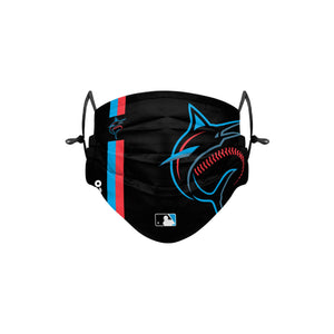 Miami Marlins MLB On-Field Adjustable Black Face Cover