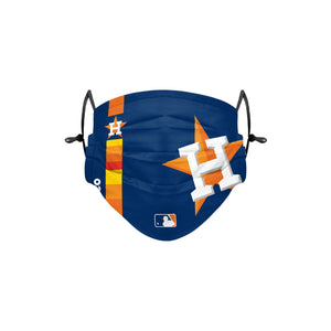 Houston Astros MLB On-Field Adjustable Navy Face Cover