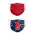 Boston Red Sox MLB Clutch 2 Pack Face Cover